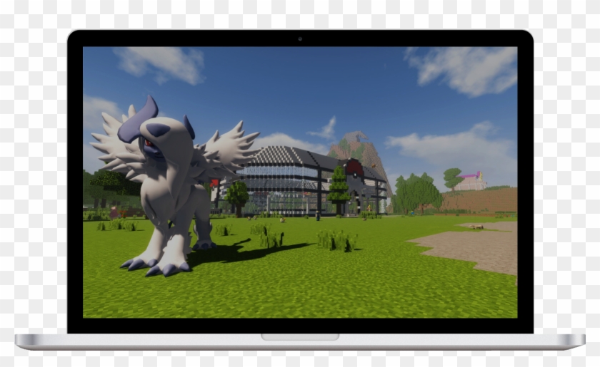 Minecraft Pixelmon Mod Creates A Whole New Experience Flat Panel Display Clipart (4391749