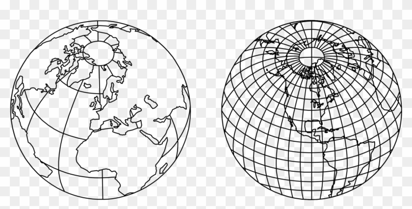 Globe Mercator Projection World Map Projection Clipart