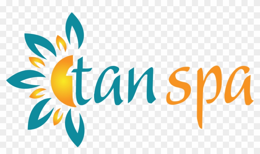 Tan Spa Logo Transparent - Graphic Design Clipart #4392285