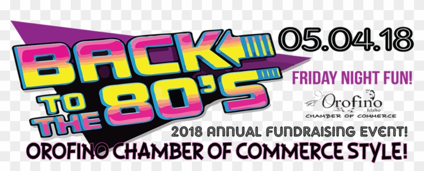 2018 Aution Logo Facebook And Website - Back To The 80s Clipart #4392775