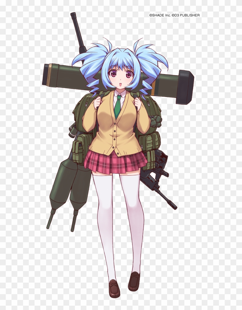 Akose - Bullet Girls 2 Png Clipart #4393190