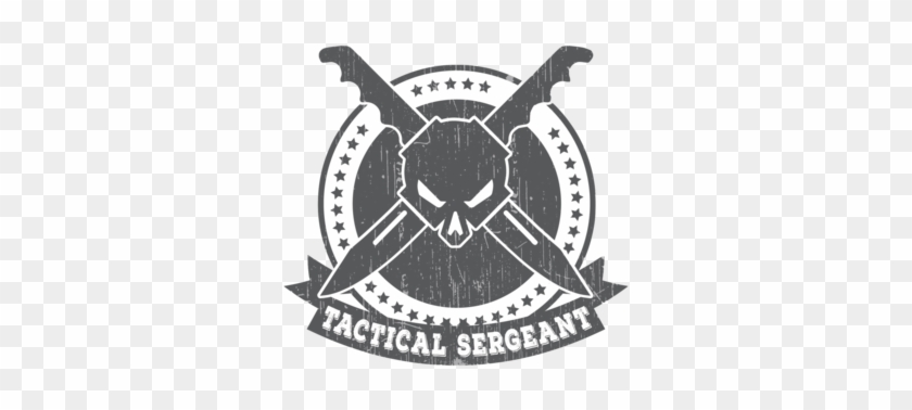Tactical Sergeant Logo - Emblem Clipart #4393427