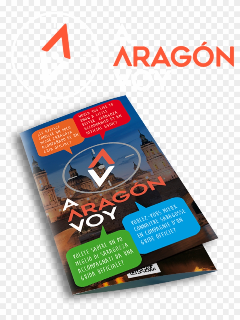 Branding Y Tríptico Para Esta Plataforma "aragon Voy" - Flyer Clipart #4394133