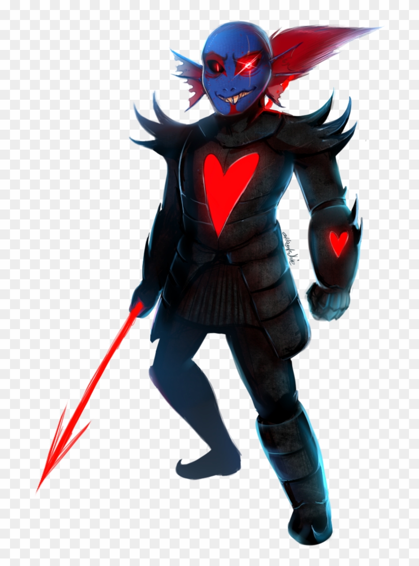 Undyne The Undying,undertale - Cartoon Clipart #4394528