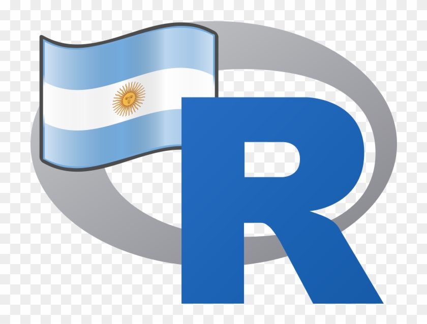 Comunidad De R En Argentina - R Software Logo Clipart #4394962