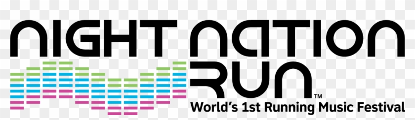 Nightnation - Night Nation Run Logo Clipart #4395467