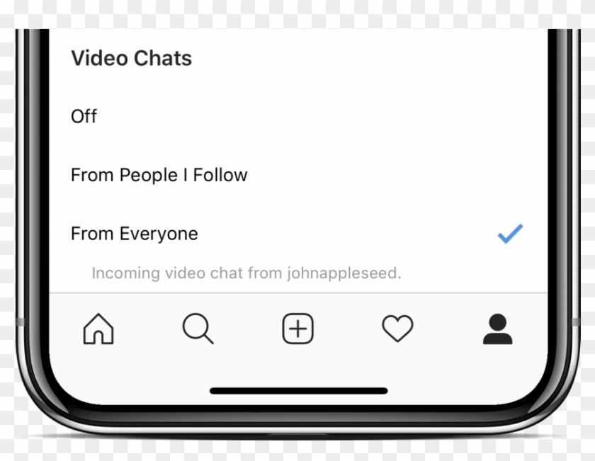 Enable Push Notifications For Video Chat - Mobile Phone Clipart