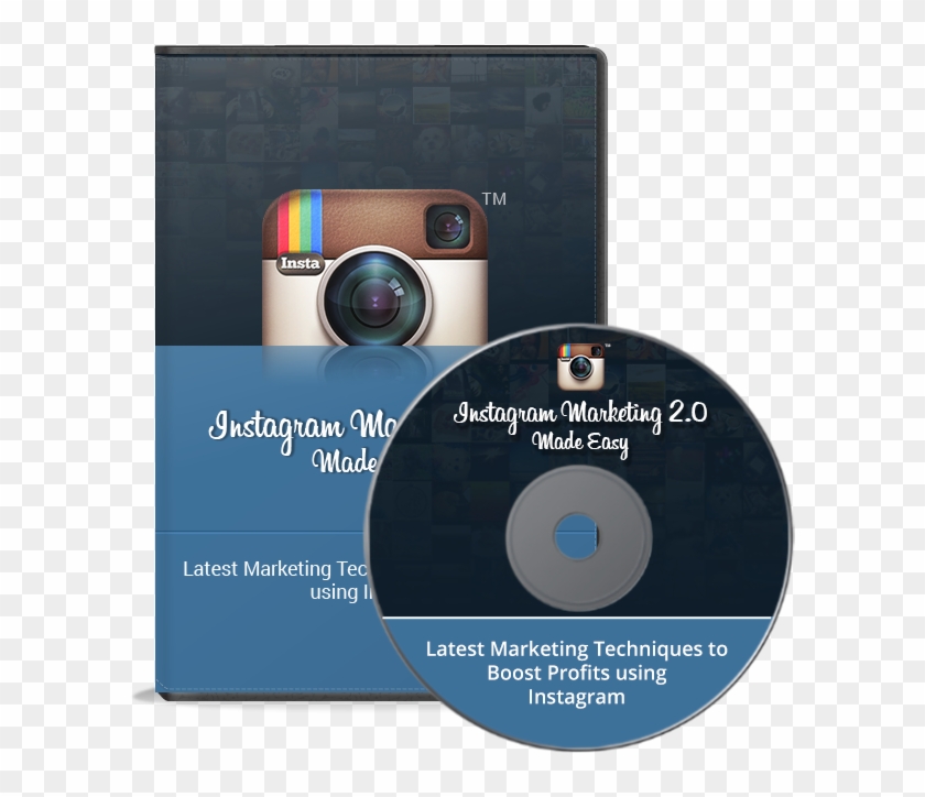 Instagram Marketing - Cd Clipart #4395715