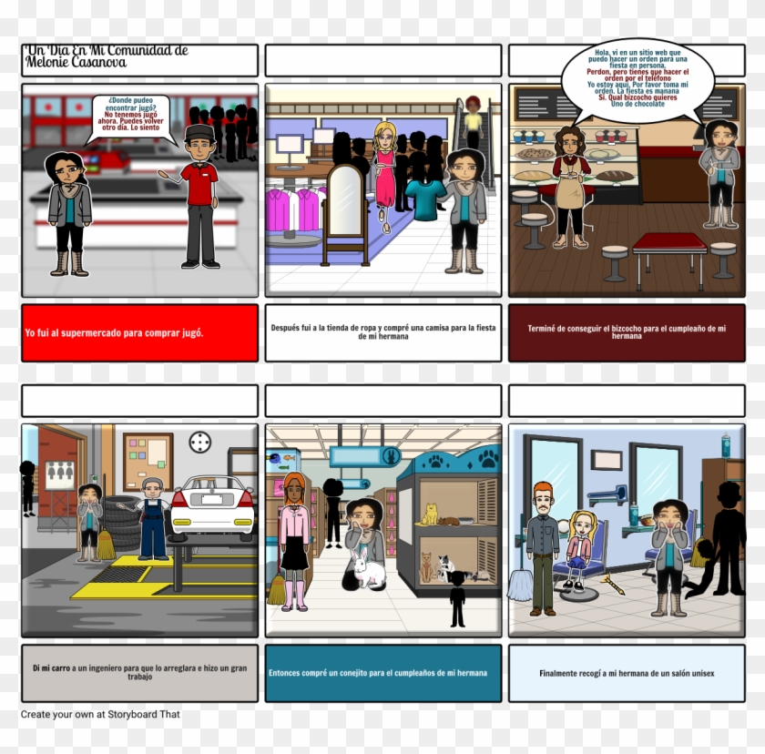 Mi Comunidad - Cartoon Clipart #4395744