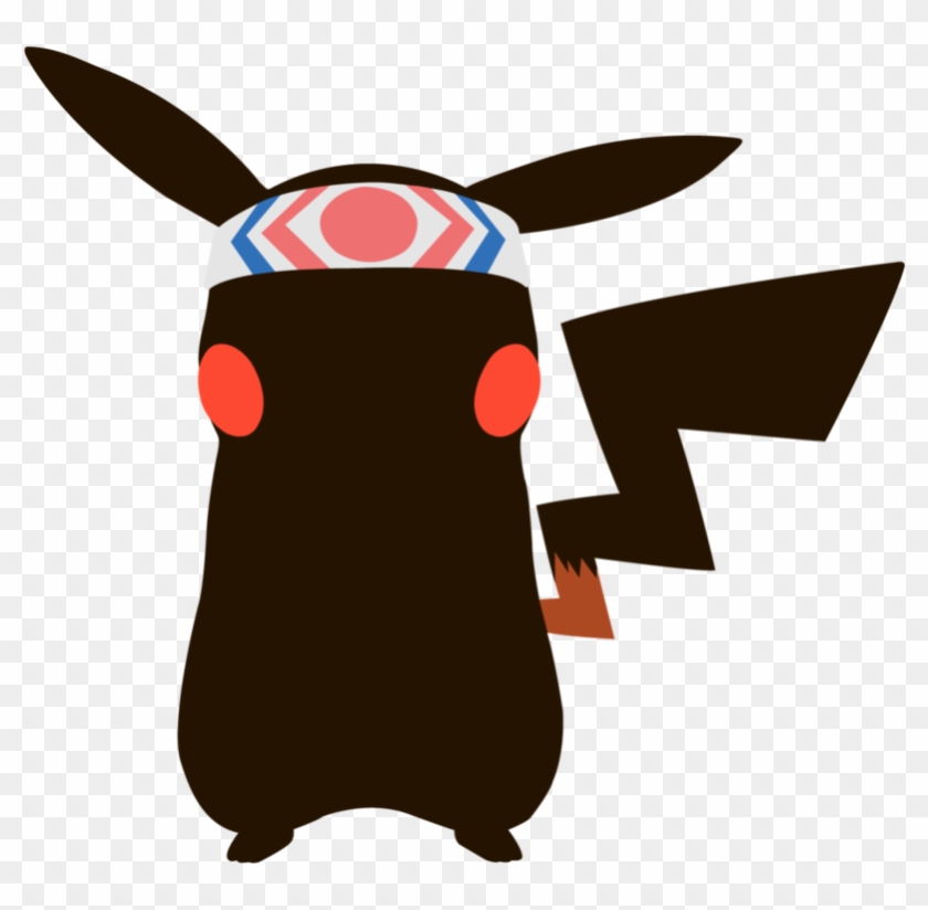 Pikachu, Red Bandana - Pikachu Green Bandana Clipart