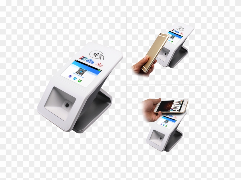The Pax Qr55 Is A New Generation Minipos Desktop Device - Nfc Pay Mesin Png Clipart