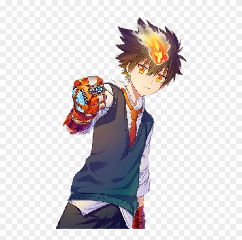 Report Abuse - Katekyo Hitman Reborn Sawada Tsunayoshi Clipart