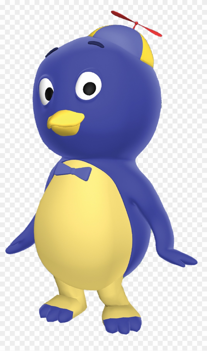 The Backyardigans Png Pack - Blue Penguin Cartoon Show Clipart #4396423