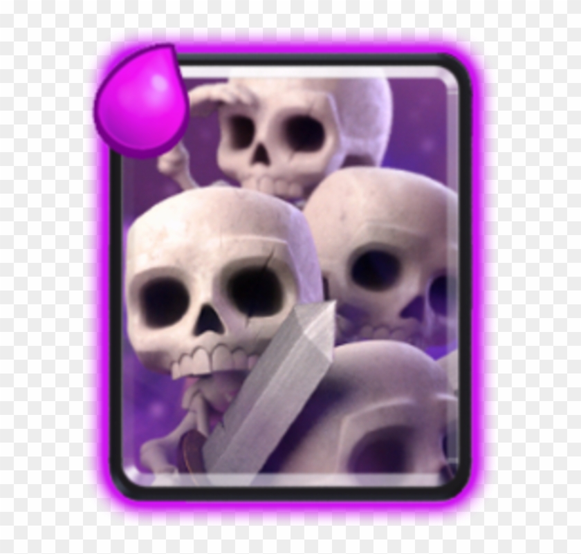Skeleton War - Skeleton Army - Skeleton Army Clash Royale Card Clipart