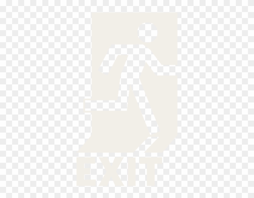 Good Prepare To Exit With Exit - Running Man Autocad Block Clipart