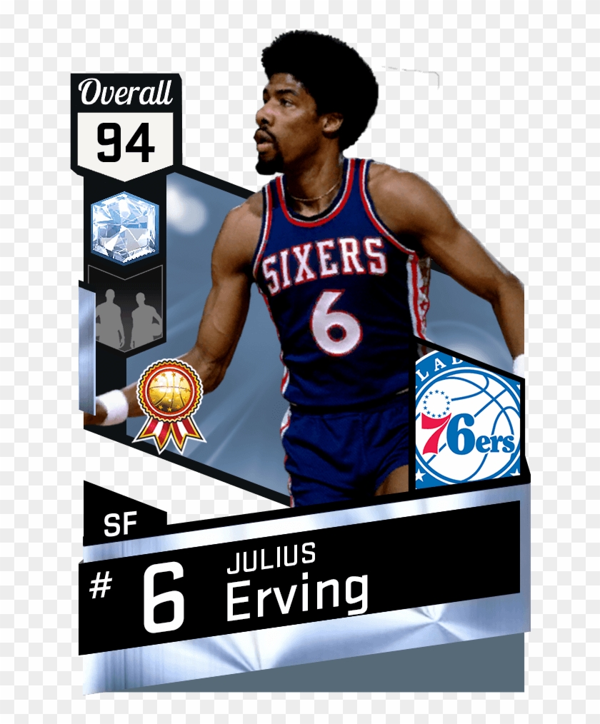 Julius Erving - Jimmer Fredette Nba 2k17 Clipart #4397562
