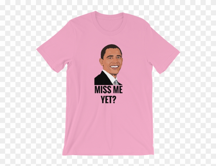 Funny Barack Obama Men's / Unisex Short Sleeve T-shirt - Active Shirt Clipart #4397602