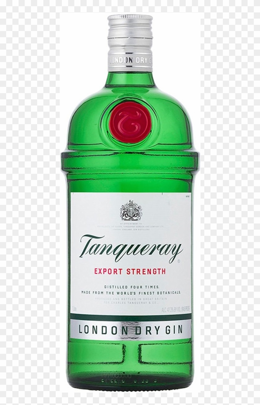 Tanqueray Gin Bottle Clipart #4397909