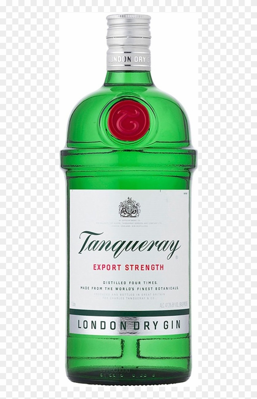 Tanqueray Gin Bottle Clipart