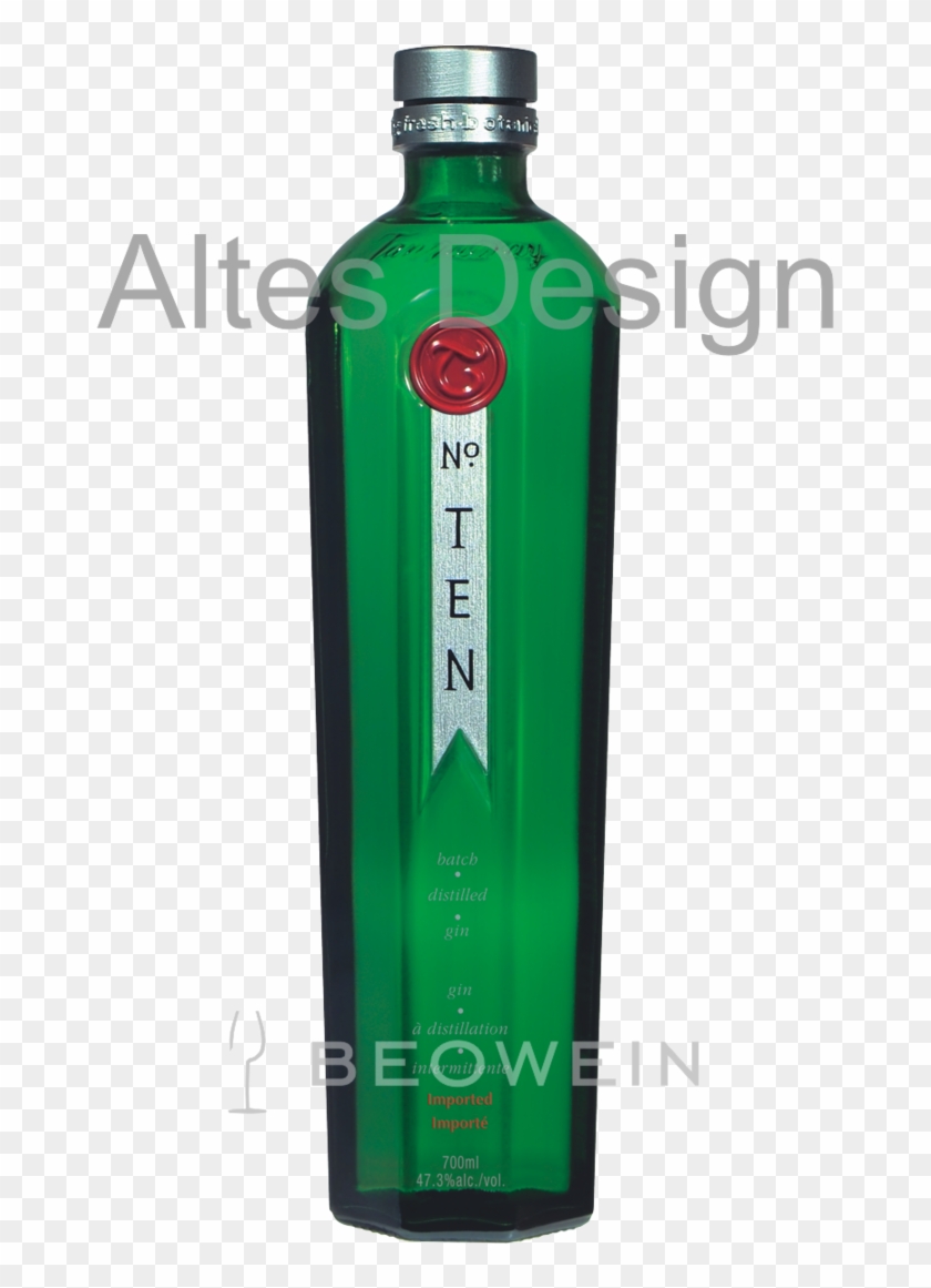 Tanqueray No - Glass Bottle Clipart #4398362