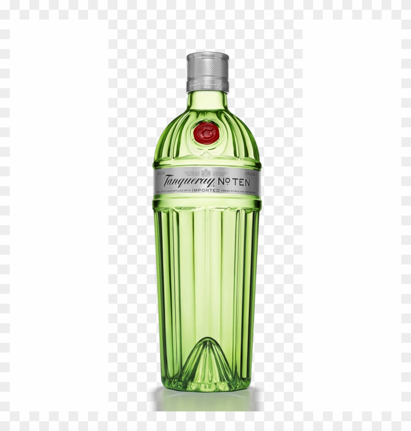 Ten London Dry Gin 47,3% 1 X 0,7l - Glass Bottle Clipart