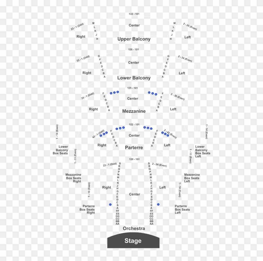 Event Info - Cannon Center For The Performing Arts Seating Chart Clipart #4398866
