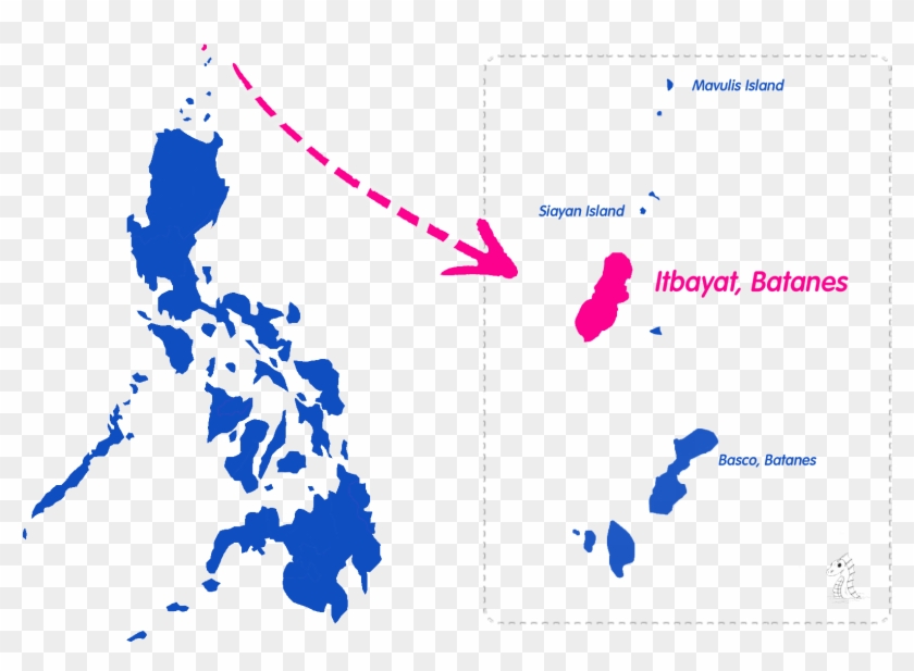 Mount Pinatubo On A Map Clipart