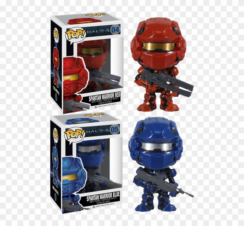Spartan Warrior Pop Vinyl Figure - Halo Funko Pop Clipart #4398952