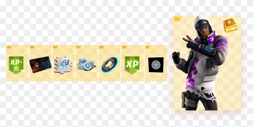 Battle Pass Fortnite Season 8 Banana Clipart #4399025