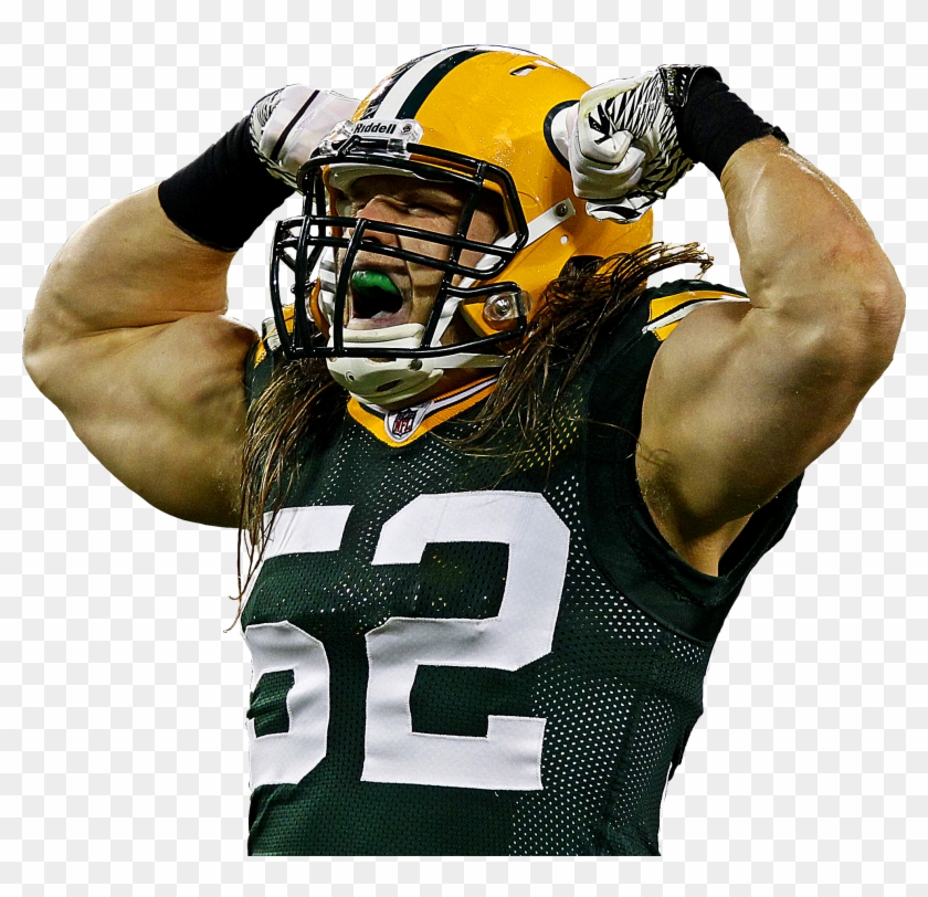 Clay Matthews You'll Always Be My Number One :) (just - Green Bay Packers Players Png Clipart