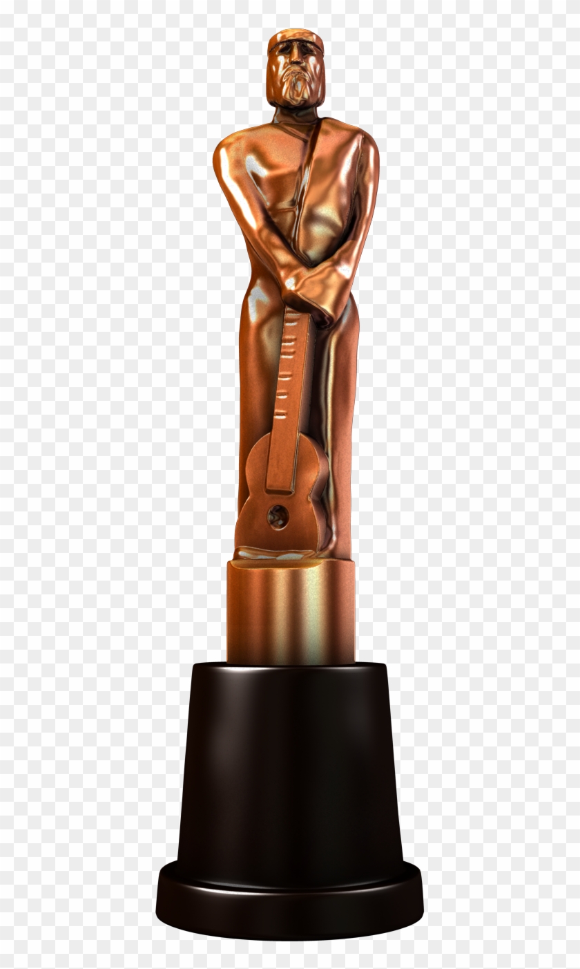 Estatuilla Premio Martin Fierro - Premio Martin Fierro Png Clipart #4399255