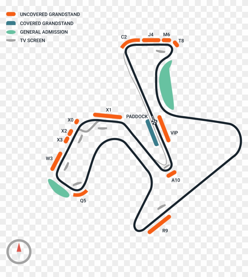 2019 Gran Premio Red Bull De España - Map Clipart #4399380