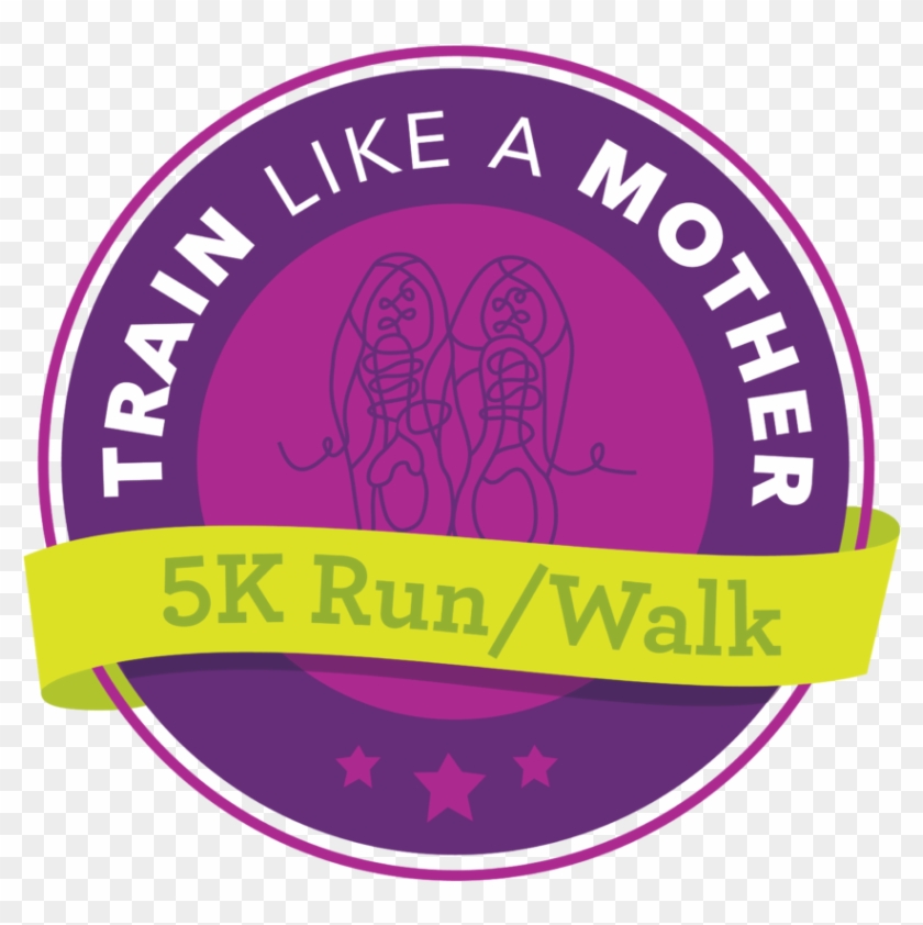 5k Runwalk Badge - Running Clipart #4399718