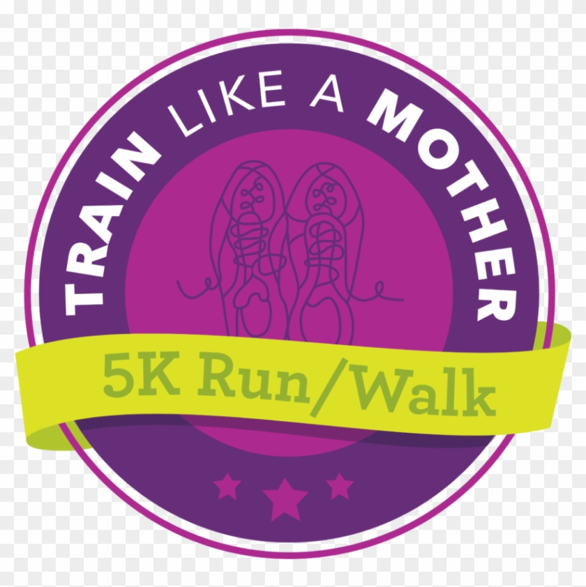5k Runwalk Badge - Running Clipart