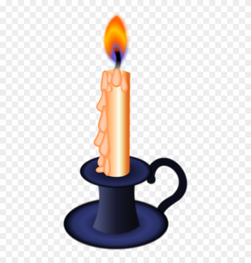 Candle Flame Image Clipart Panda - Free Clipart Of Candle - Png Download #440220
