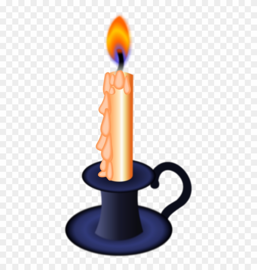 Candle Flame Image Clipart Panda - Free Clipart Of Candle - Png Download