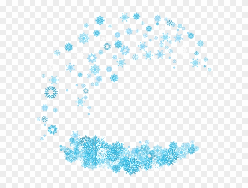 Winter Decoration Snowflakes Png Clip Art Image - Winter Snowflakes Png Transparent Png