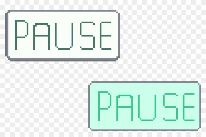 Pause Button - Display Device Clipart #440827