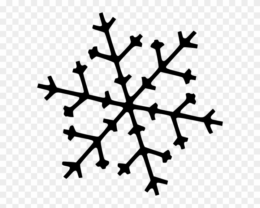Image Royalty Free Download Snowflake Silhouette Clip - Transparent Pink Snowflake Clipart - Png Download