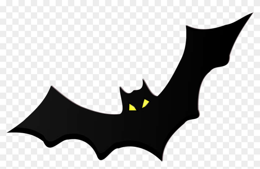 Funny Happy Halloween 2017 Clipart - Bat Clip Art - Png Download #441011