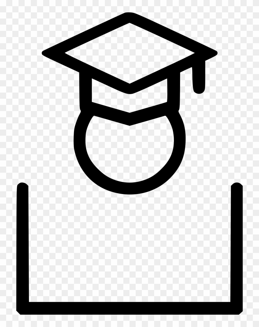 Mortarboard Graduation Degree Graduate Hat Student - Scalable Vector Graphics Clipart