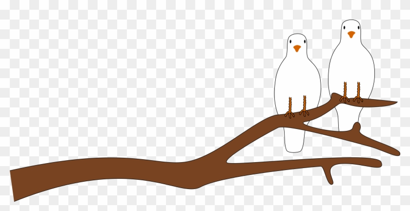 This Free Icons Png Design Of Doves On A Branch For Clipart #441246