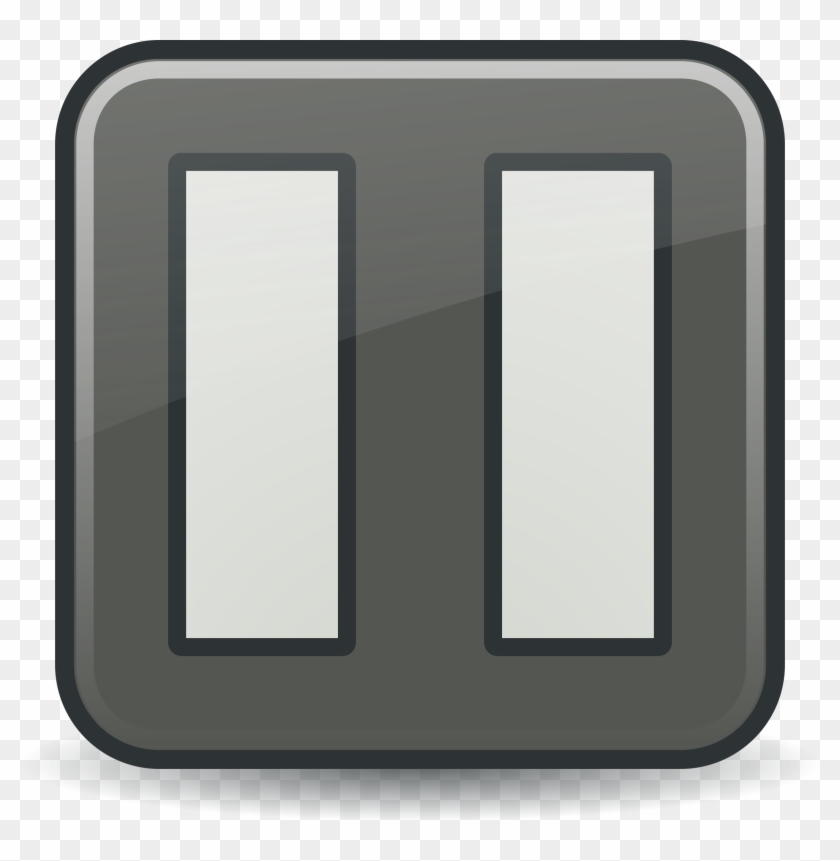 This Free Icons Png Design Of Paused Emblem Clipart #441316