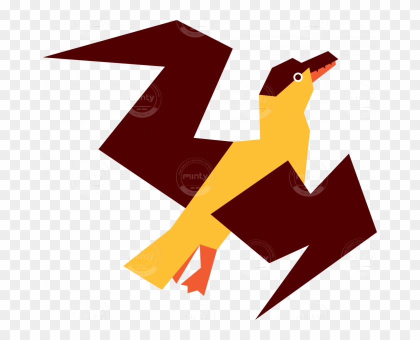 Flying Bird - Graphic Design Clipart #441341