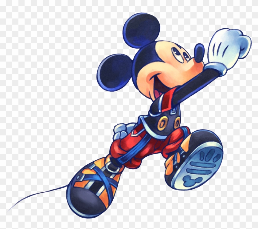 Mickey Kingdom Hearts Mickey Fanart Clipart 441506 Pikpng