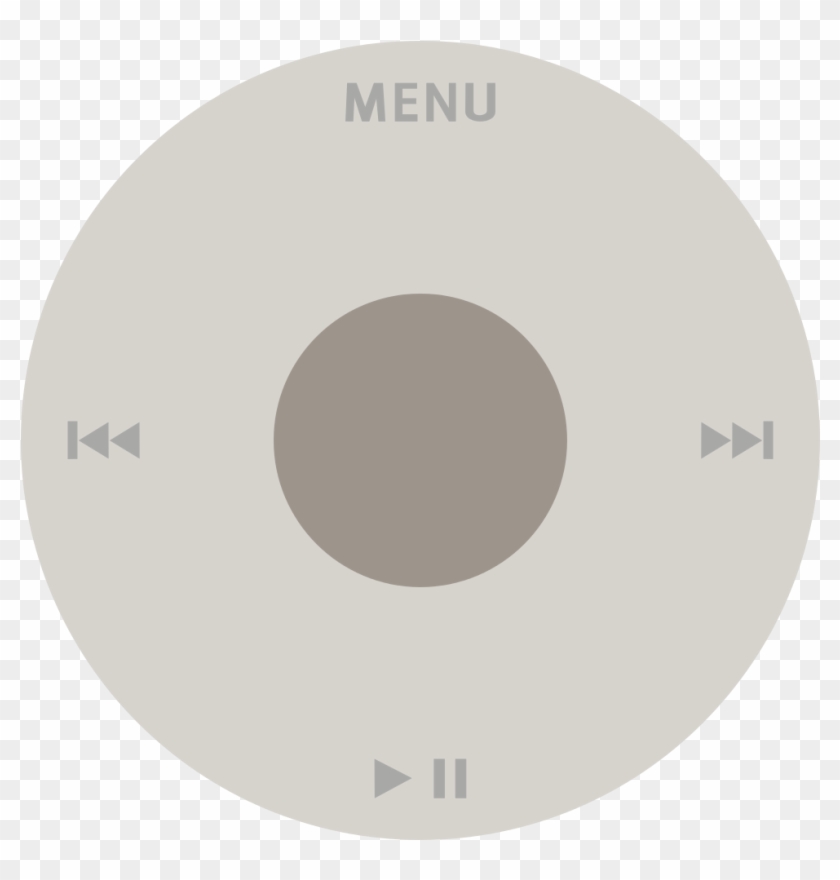 File - Ipod Wheel - Svg - Ipod Click Wheel Png Clipart