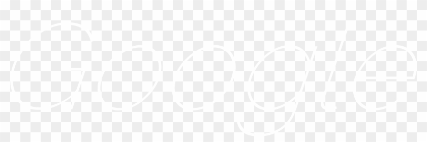 White Google Logo In Raleway - Johns Hopkins Logo White Clipart #441535