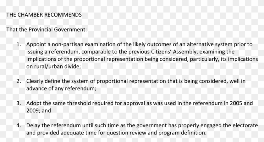 Chambers Across The Province Are Calling On Premier - Methodology Clipart #441585