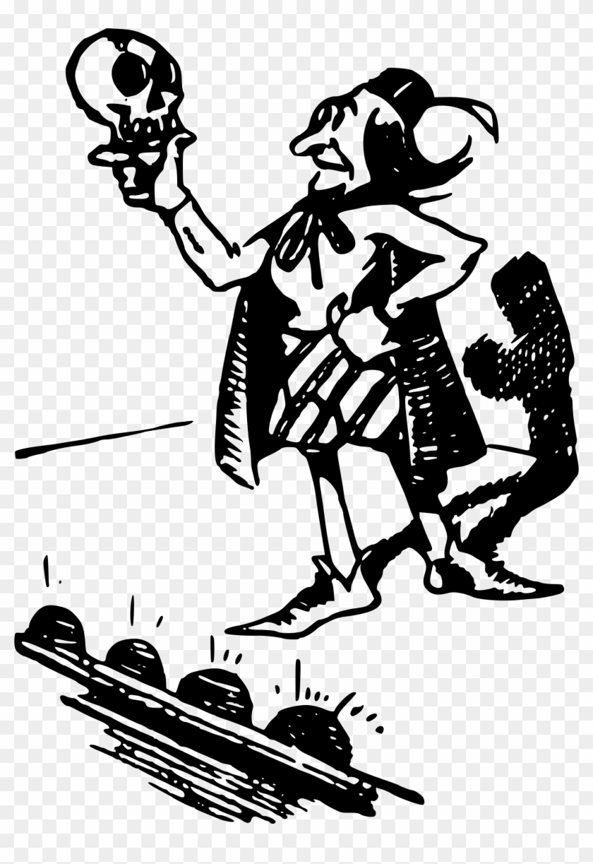 This Free Icons Png Design Of On Stage With A Skull Clipart #441613