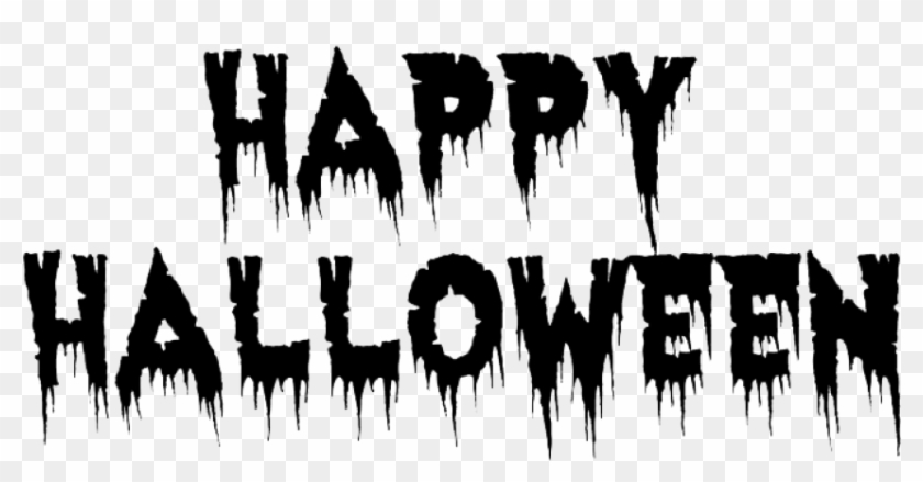 Free Png Download Happy Halloween Transparent Background - Scary Happy Halloween Words Clipart